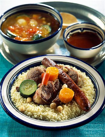 Lamb couscous Stock Photo - Premium Royalty-Free, Code: 652-01669817