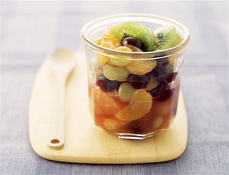 salad in a jar - stewed autumn fruit Stock Photo - Premium Royalty-Free, Code: 652-01670280