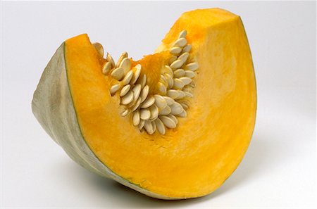 simsearch:652-01670100,k - piece of Hokkaido sweet pumpkin Fotografie stock - Premium Royalty-Free, Codice: 652-01670447