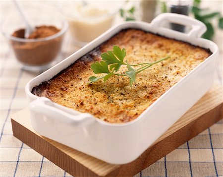 pureed - Blood sausage parmentier Stock Photo - Premium Royalty-Free, Code: 652-02221434
