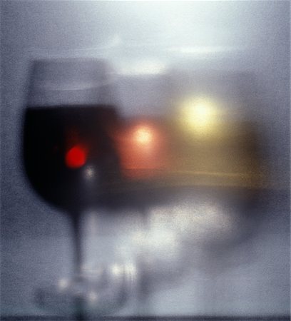 simsearch:652-03633359,k - Out of focus glasses of wine Stock Photo - Premium Royalty-Free, Code: 652-02221488