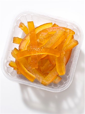 Confit orange rinds Foto de stock - Sin royalties Premium, Código: 652-03634387