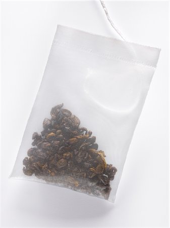 Tea bag Foto de stock - Sin royalties Premium, Código: 652-03634406