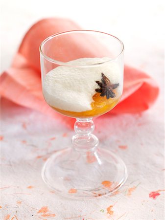 rum - Piña colada-style pineapple and star anise dessert Stock Photo - Premium Royalty-Free, Code: 652-03635887