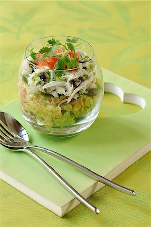 Skate,avocado and caper salad Stock Photo - Premium Royalty-Free, Code: 652-03804309