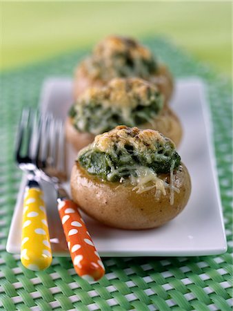 stuffed vegetable - Funny potatoes Stock Photo - Premium Royalty-Free, Code: 652-03800856