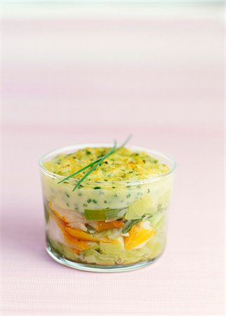 Vegetable Parmentier Stock Photo - Premium Royalty-Free, Code: 652-03801090