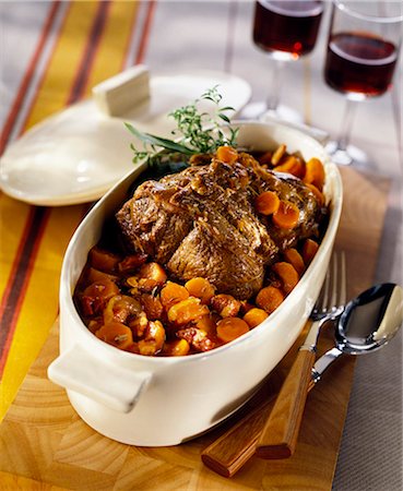Beef and carrot stew Stock Photo - Premium Royalty-Free, Code: 652-03801208