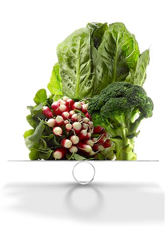 simsearch:825-05988515,k - Assorted vegetables on scales Foto de stock - Sin royalties Premium, Código: 652-03802297