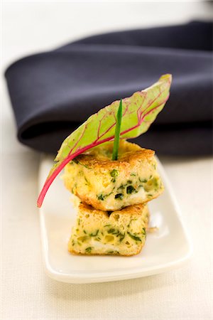 Omelette aux épinards Photographie de stock - Premium Libres de Droits, Code: 652-03802691