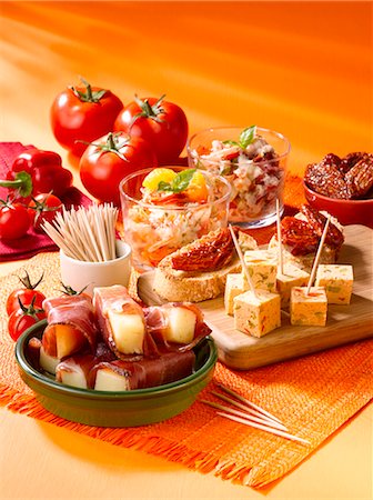 Tapas Stock Photo - Premium Royalty-Free, Code: 652-03803342