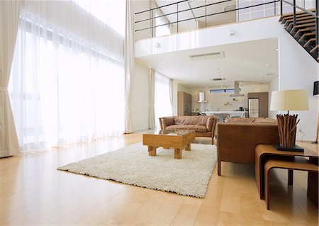 plancher - Salon Photographie de stock - Premium Libres de Droits, Code: 669-06022929