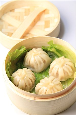 simsearch:669-07161792,k - Steamed Soup Dumpling Foto de stock - Sin royalties Premium, Código: 669-07161747