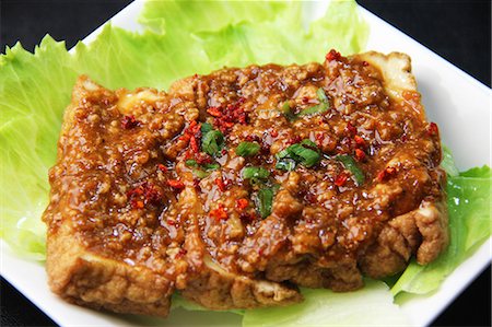 simsearch:669-07161792,k - Deep-fried tofu Foto de stock - Sin royalties Premium, Código: 669-07161794