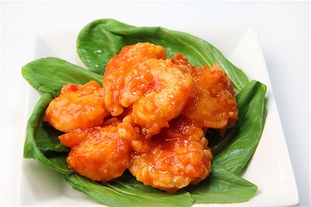 simsearch:669-07161792,k - Ebi chili (Stir-fried shrimp in chilli sauce) Foto de stock - Sin royalties Premium, Código: 669-07161803