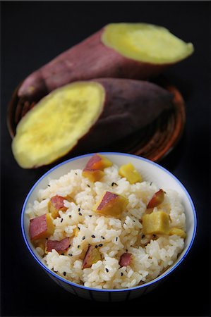 simsearch:669-07161792,k - Sweet potato rice Foto de stock - Sin royalties Premium, Código: 669-07161818