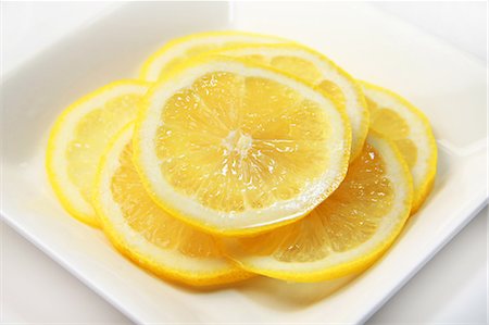 rodajas - Lemon Foto de stock - Sin royalties Premium, Código: 669-07161954