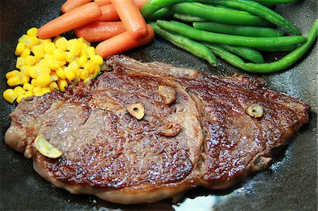 Steak Foto de stock - Sin royalties Premium, Código: 669-07161955