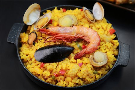 paella - Paella Foto de stock - Sin royalties Premium, Código: 669-07162107