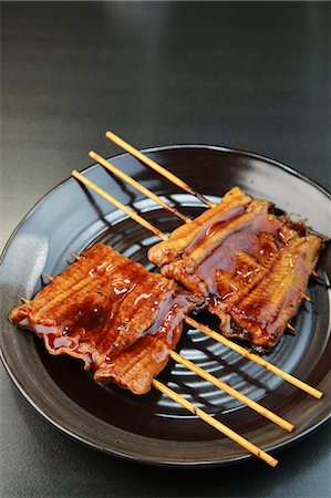 simsearch:669-07161735,k - Eel kabayaki (Grilled eel with sweet soy sauce) Foto de stock - Sin royalties Premium, Código: 669-08352444