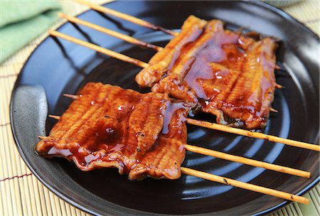 simsearch:669-07161735,k - Eel kabayaki (Grilled eel with sweet soy sauce) Foto de stock - Sin royalties Premium, Código: 669-08352443