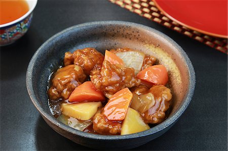 simsearch:669-07161735,k - Sweet and sour pork (Subuta) Foto de stock - Sin royalties Premium, Código: 669-08352526