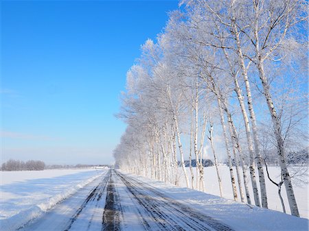 solide - A load at Hokkaido in winter Photographie de stock - Premium Libres de Droits, Code: 669-08914793