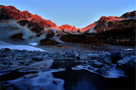 Morgenrot at Karasawa Photographie de stock - Premium Libres de Droits, Code: 669-08943993