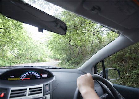 parebrise - Intérieur de voiture Photographie de stock - Premium Libres de Droits, Code: 669-02308896