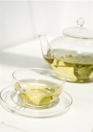 Herb tea Foto de stock - Sin royalties Premium, Código: 669-03708172