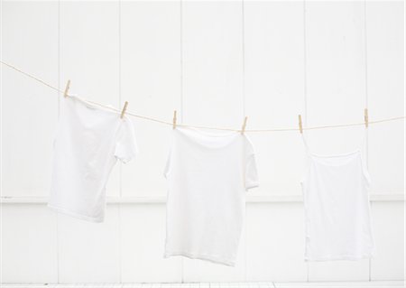 dried up - Shirts hanging on clothesline Stock Photo - Premium Royalty-Free, Code: 670-04249316