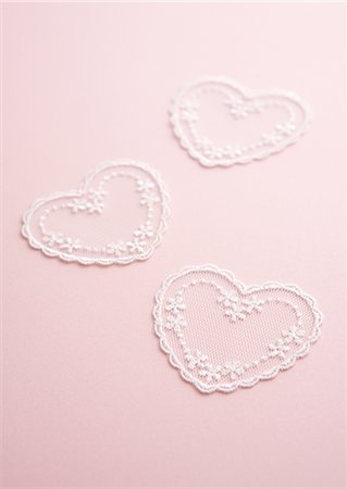 Heart lace Stock Photo - Premium Royalty-Free, Code: 670-05652619