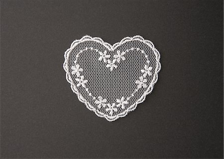 Heart lace Stock Photo - Premium Royalty-Free, Code: 670-05652629