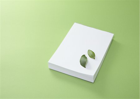 preserver - Leaves and notepad Stock Photo - Premium Royalty-Free, Code: 670-05652679