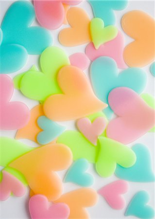 sewing pattern - Background of heart shape Stock Photo - Premium Royalty-Free, Code: 670-06450539