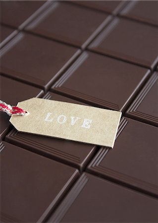 simsearch:670-06451076,k - Tablette de chocolat Photographie de stock - Premium Libres de Droits, Code: 670-06451053