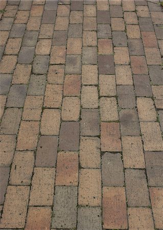 Flagstone with brick Stock Photo - Premium Royalty-Free, Code: 670-06824672
