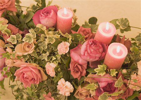 Candle Arrangement Stock Photo - Premium Royalty-Free, Code: 670-02118430