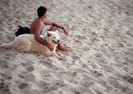 Sand beach Foto de stock - Sin royalties Premium, Código: 670-02120581
