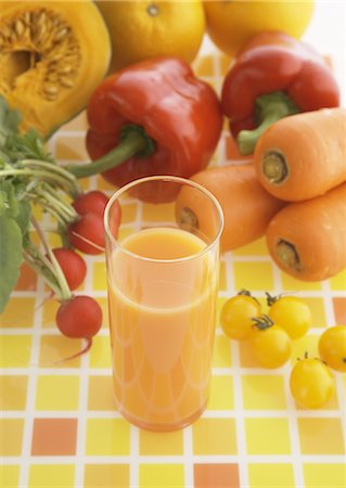 Jus de carotte Photographie de stock - Premium Libres de Droits, Code: 670-02966966