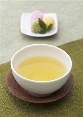Green tea Foto de stock - Sin royalties Premium, Código: 670-02967020