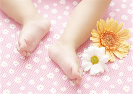 Baby best sale feet flowers