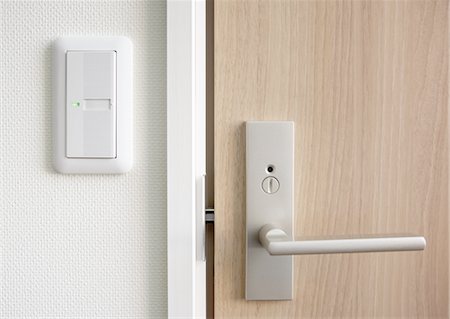 poignée - Interrupteur et bouton de porte Photographie de stock - Premium Libres de Droits, Code: 670-03484512