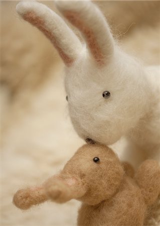Lapin peluche Photographie de stock - Premium Libres de Droits, Code: 670-03607784