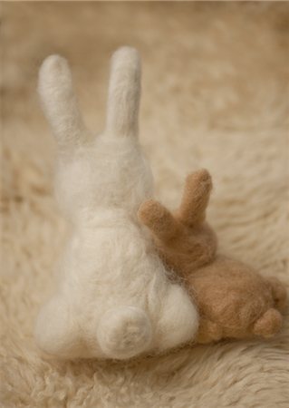 Lapin peluche Photographie de stock - Premium Libres de Droits, Code: 670-03607785