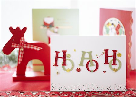 etiqueta (información) - Christmas cards Foto de stock - Sin royalties Premium, Código: 670-03709972