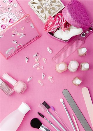 Nail-Art-Produkten Stockbilder - Premium RF Lizenzfrei, Bildnummer: 670-03734457