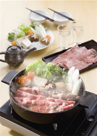 Sukiyaki Photographie de stock - Premium Libres de Droits, Code: 670-03886039
