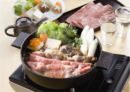 Sukiyaki Photographie de stock - Premium Libres de Droits, Code: 670-03886041