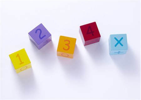 Blocs de numéros Photographie de stock - Premium Libres de Droits, Code: 670-03886354